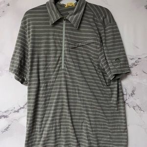 Mountain Hardwear Zip Polo Shirt Large